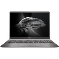 MSI - Creator Z16P 16" Touch-Screen Laptop - Intel Core i7 - 32 GB Memory - NVIDIA GeForce RTX 3080 Ti - 1 TB SSD - Lunar Gray - Front_Zoom