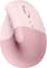 Logitech - Lift Vertical Wireless Optical Ergonomic Mouse with 4 Customizable Buttons - Wireless - Rose