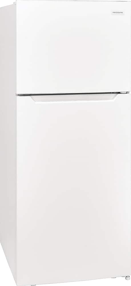 Angle. Frigidaire - 17.6 Cu. Ft. Top Freezer Refrigerator - White.