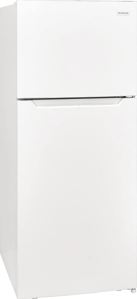 Angle. Frigidaire - 17.6 Cu. Ft. Top Freezer Refrigerator - White.