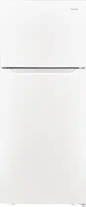 Frigidaire - 17.6 Cu. Ft. Top Freezer Refrigerator - White