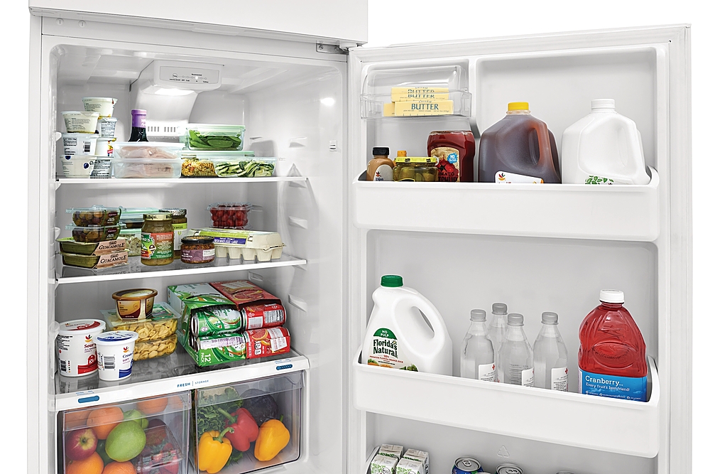 Customer Reviews Frigidaire 17 6 Cu Ft Top Freezer Refrigerator