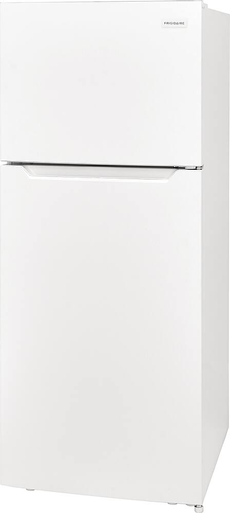 Left. Frigidaire - 17.6 Cu. Ft. Top Freezer Refrigerator - White.
