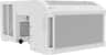 GE Profile - ClearView 350 Sq. Ft. 8,300 BTU Smart Ultra Quiet Window Air Conditioner - White