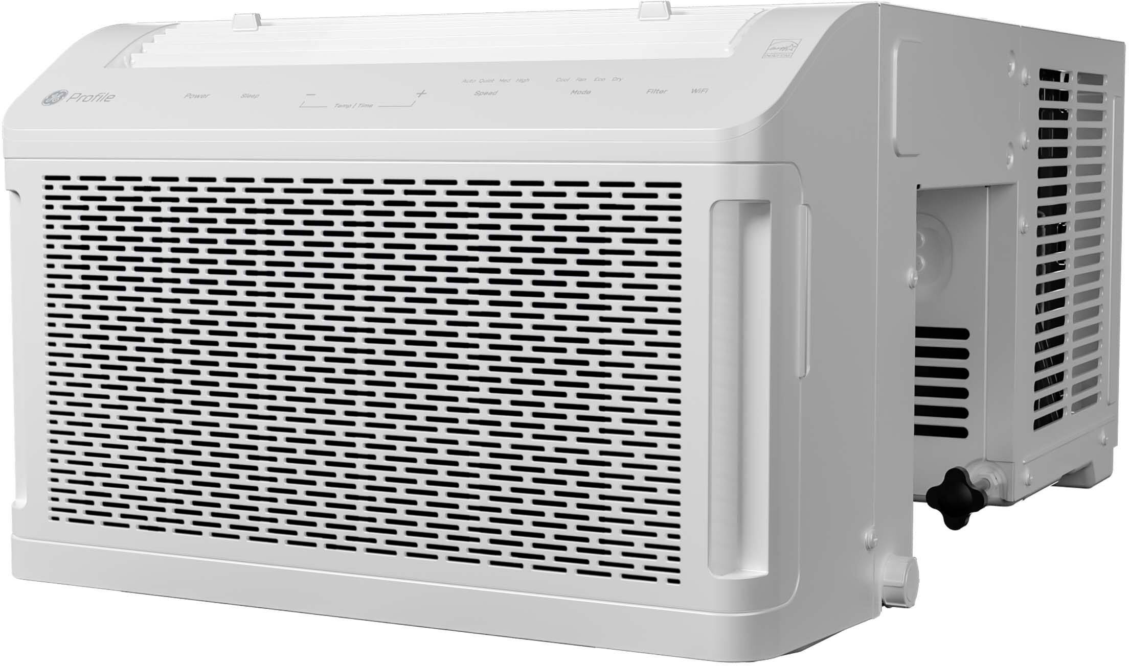 Alt View 22. GE Profile - ClearView 350 Sq. Ft. 8,300 BTU Smart Ultra Quiet Window Air Conditioner - White.