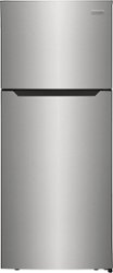 Frigidaire - 17.6 Cu. Ft. Top Freezer Refrigerator - Stainless steel - Front_Zoom