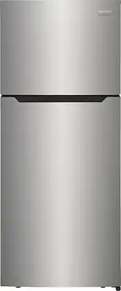 Frigidaire - 17.6 Cu. Ft. Top Freezer Refrigerator - Fingerprint-Resistant Stainless Steel Look