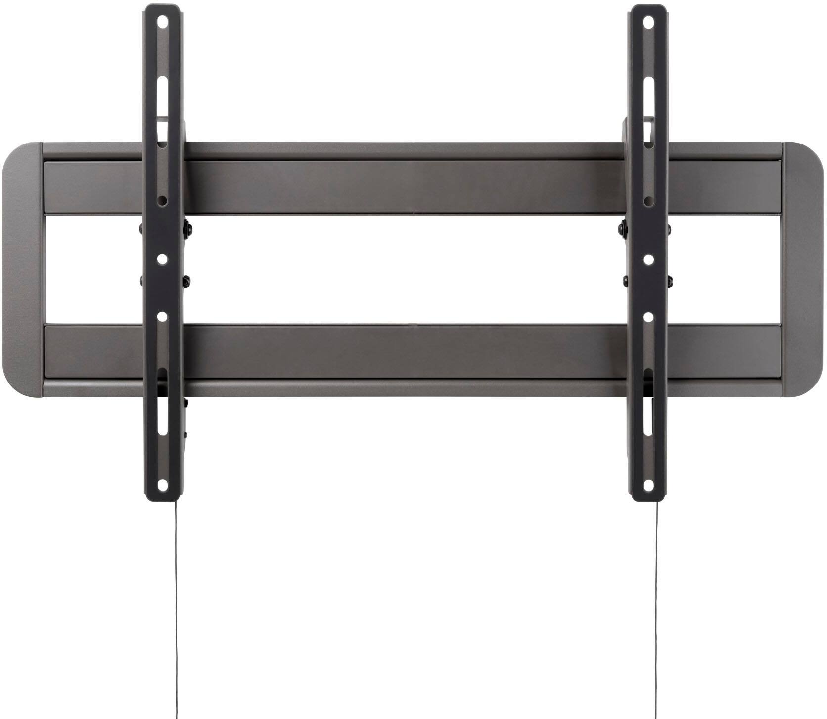 Angle. One for All - Ultra-Slim TV Wall Mount for most 42"-100" Flat Panel TVs - Tilt - Black.