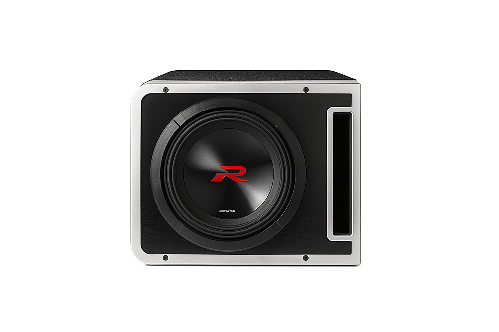 Viva Bloodstained Stick out Alpine Halo R2-Series Dual 10" Voice Coil 4-Ohm Loaded Subwoofer Enclosure  Black R2-SB10V - Best Buy