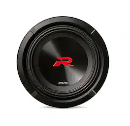 Alpine - R-Series 8" Dual Voice Coil 2-Ohm Subwoofer - Black