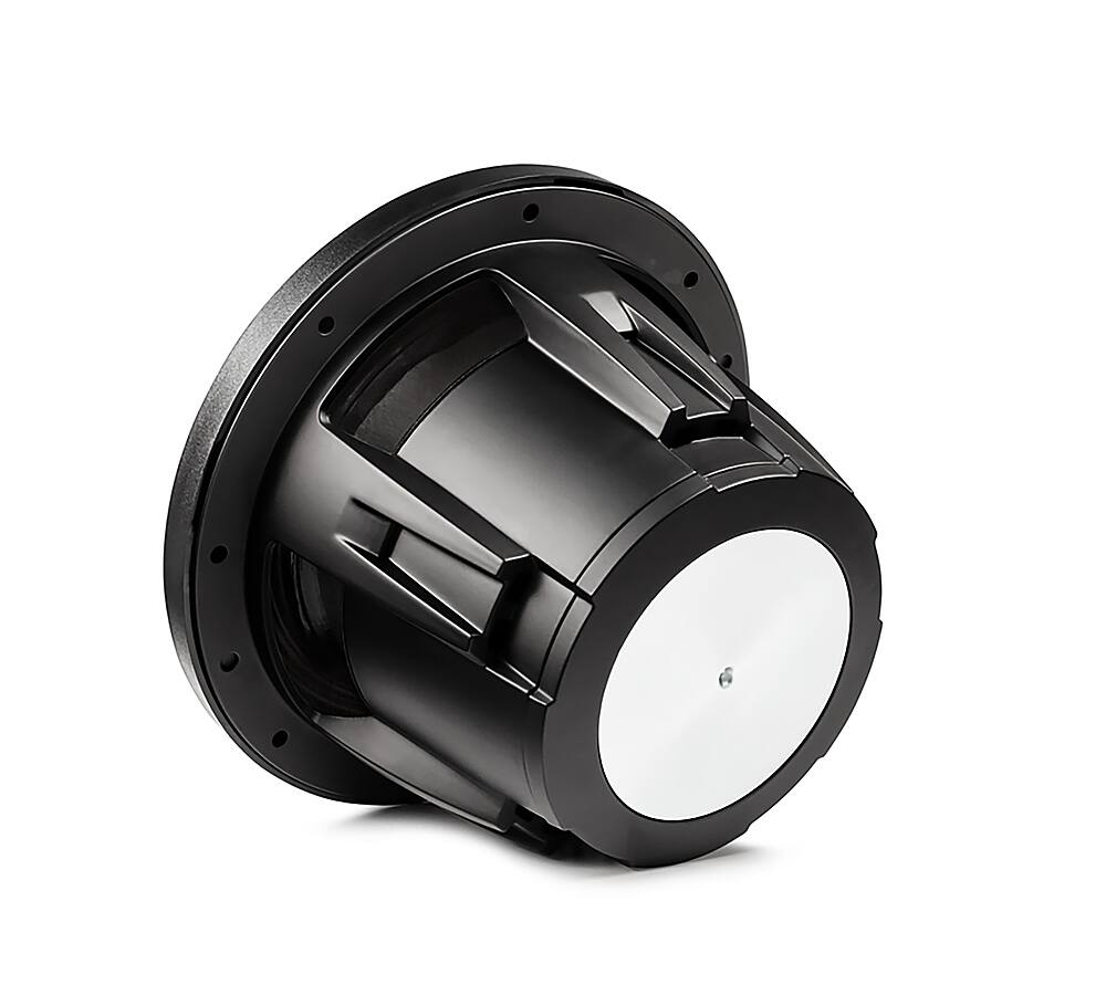 Back. Alpine - R-Series 8" Dual Voice Coil 4-Ohm Subwoofer - Black.