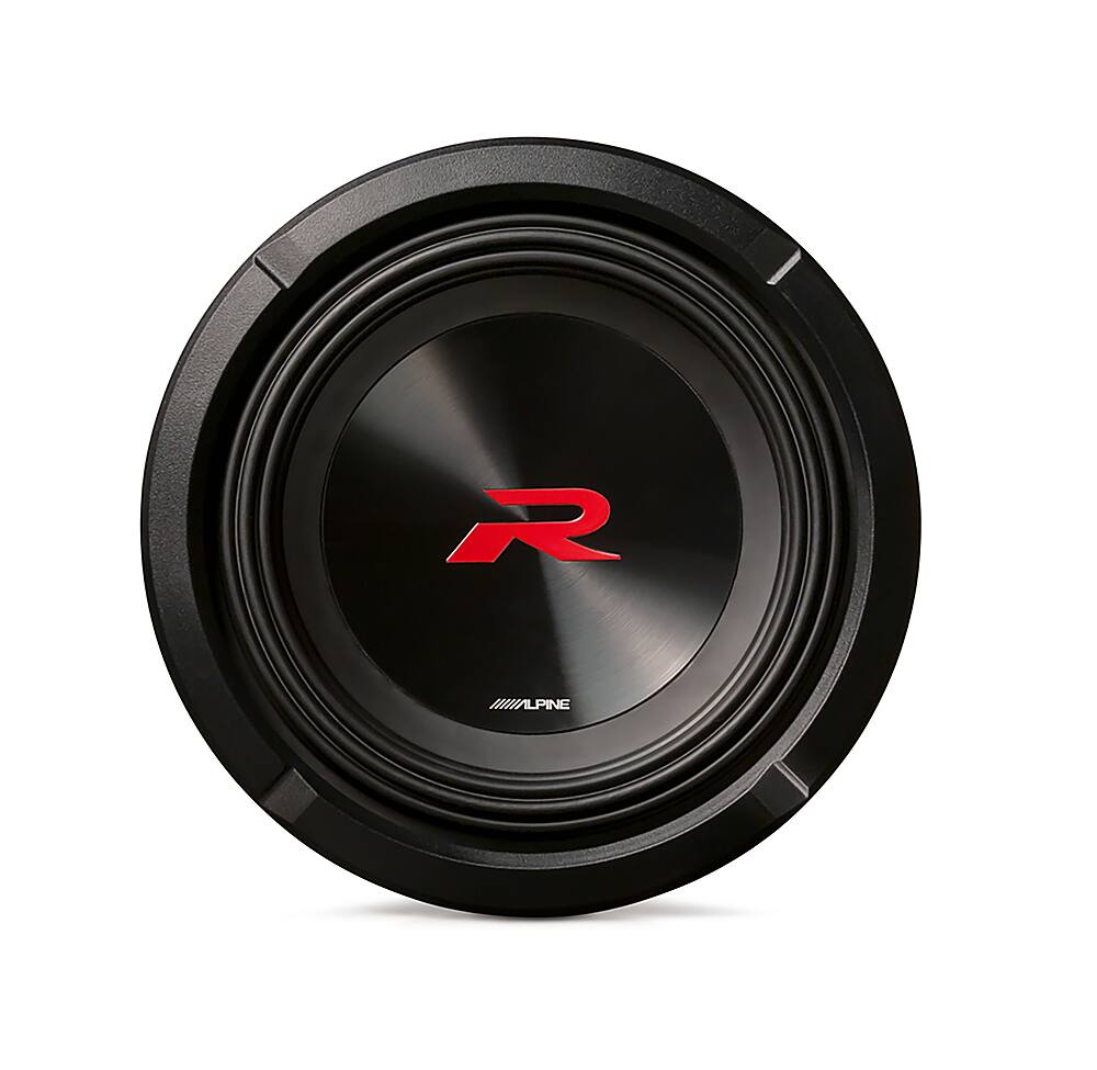 Alpine - R-Series 8" Dual Voice Coil 4-Ohm Subwoofer - Black