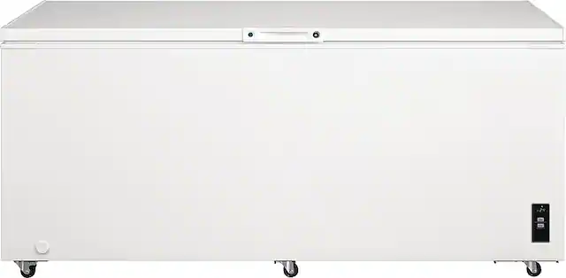 Front. Frigidaire - 19.8 Cu. Ft. Chest Freezer - White.