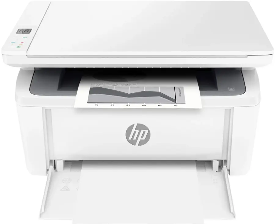 Alt View 12. HP - LaserJet M140w Wireless Black and White Laser Printer - White.