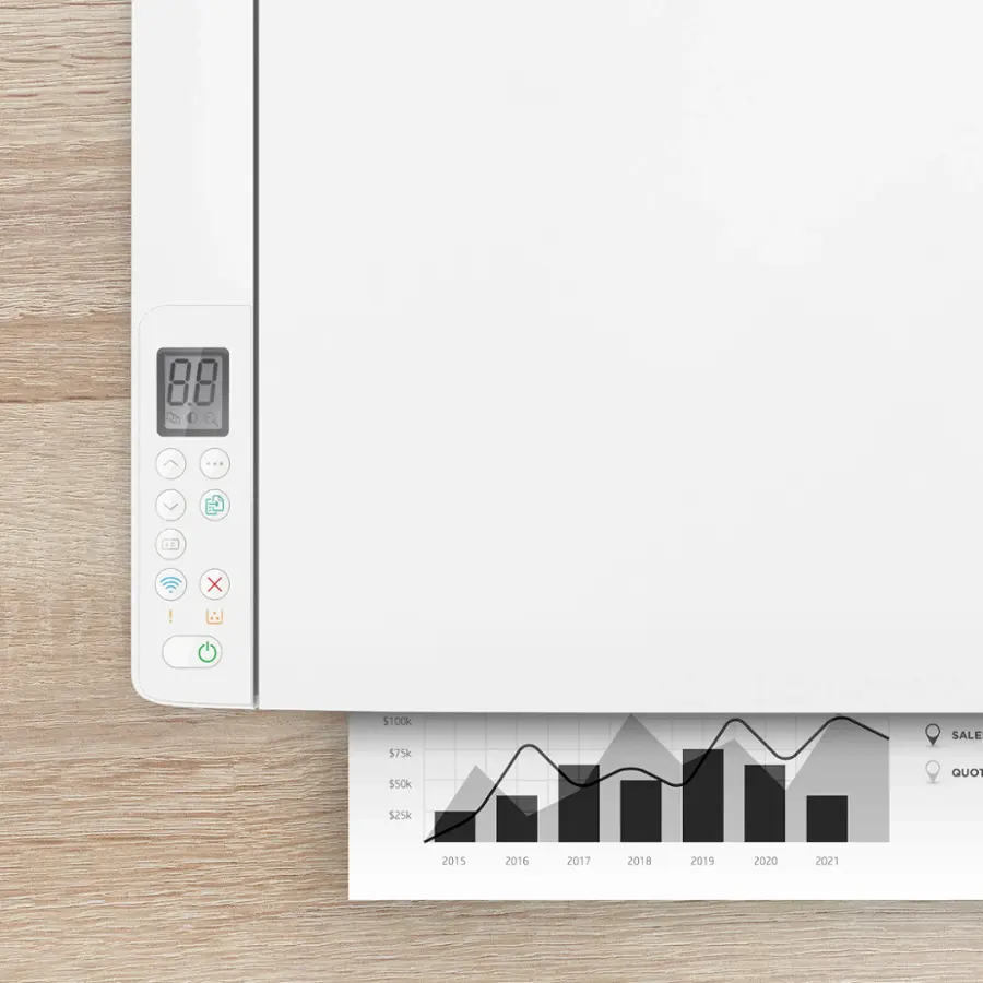 Save Energy with HP Auto-On/Auto-Off Technology.