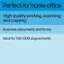 Perfect for home office: High-quality printing, scanning and copying Business documents and forms Ideal for 100-1,000 pages/month