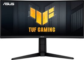 ASUS - TUF 29.5” WLED FreeSync Gaming Monitor with HDR (DisplayPort,USB) - Front_Zoom
