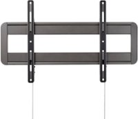 One for All - Ultra-Slim TV Wall Mount for most 42"-100" Flat Panel TVs - Fixed Position - Black - Front_Zoom
