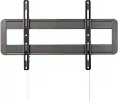 Front. One for All - Ultra-Slim TV Wall Mount for most 42"-100" Flat Panel TVs - Fixed Position - Black.