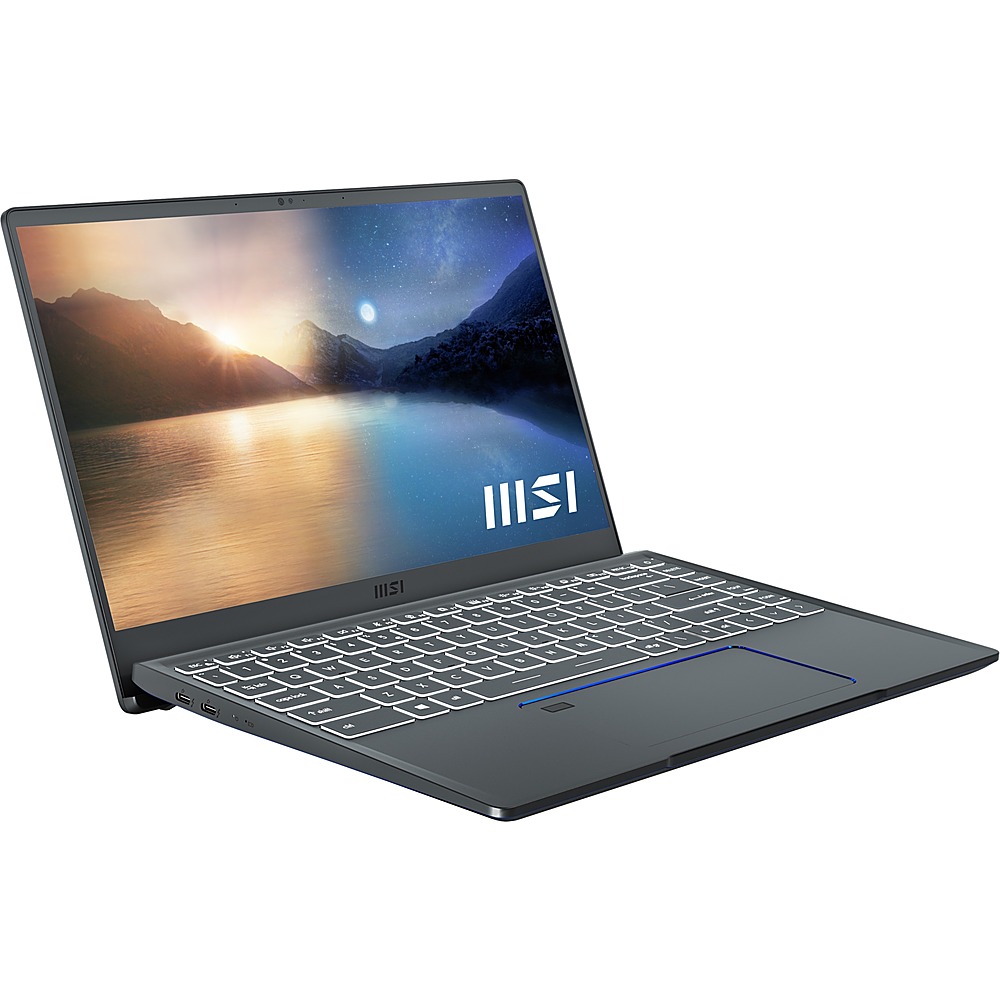 Prestige 14 14" Laptop Intel Core i7 16 GB Memory NVIDIA GeForce GTX 1650 512 GB SSD Carbon Gray PRE1412007 - Best Buy