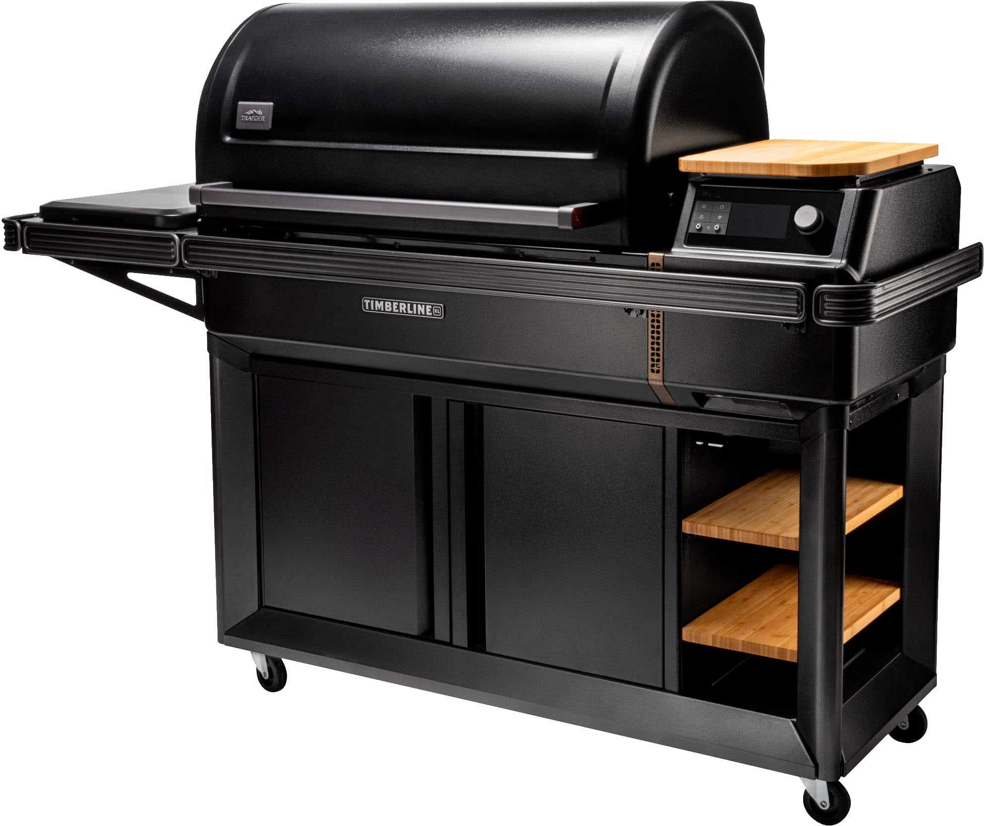 Alt View 11. Traeger Grills - Timberline XL Wood Pellet Grill - Black.