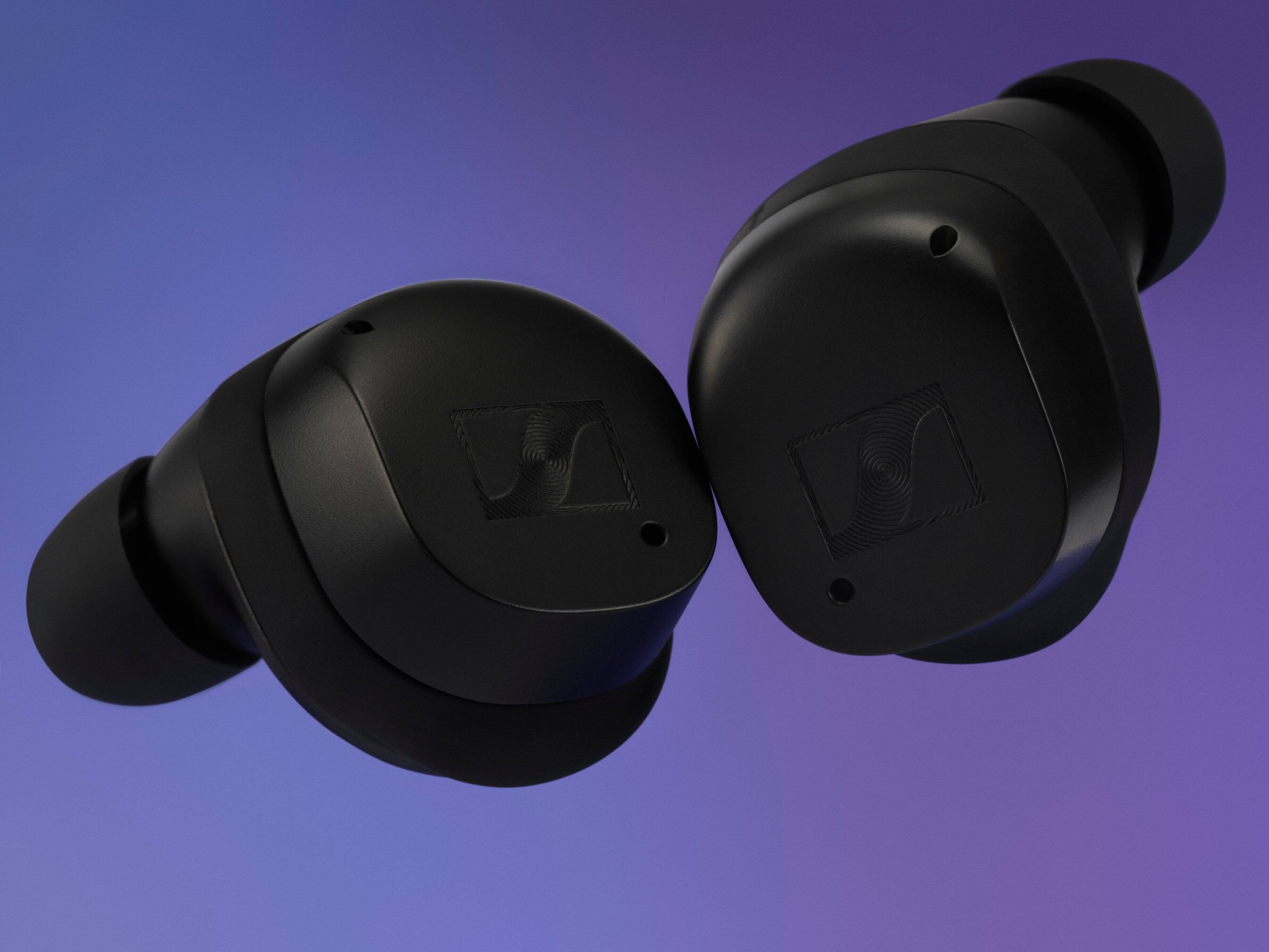 Alt View 16. Sennheiser - Momentum 3 True Wireless Noise Cancelling In-Ear Headphones - Black.