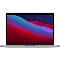 Apple MacBook Pro 13.3" Certified Pre-Owned - M1 chip with 8GB Memory - 512GB SSD (2021 Model) - Space Gray - Front_Zoom