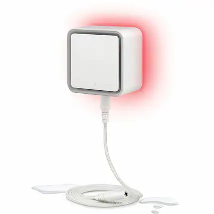 Front. Eve - Eve Water Guard - Connected Water Leak Detector - White.