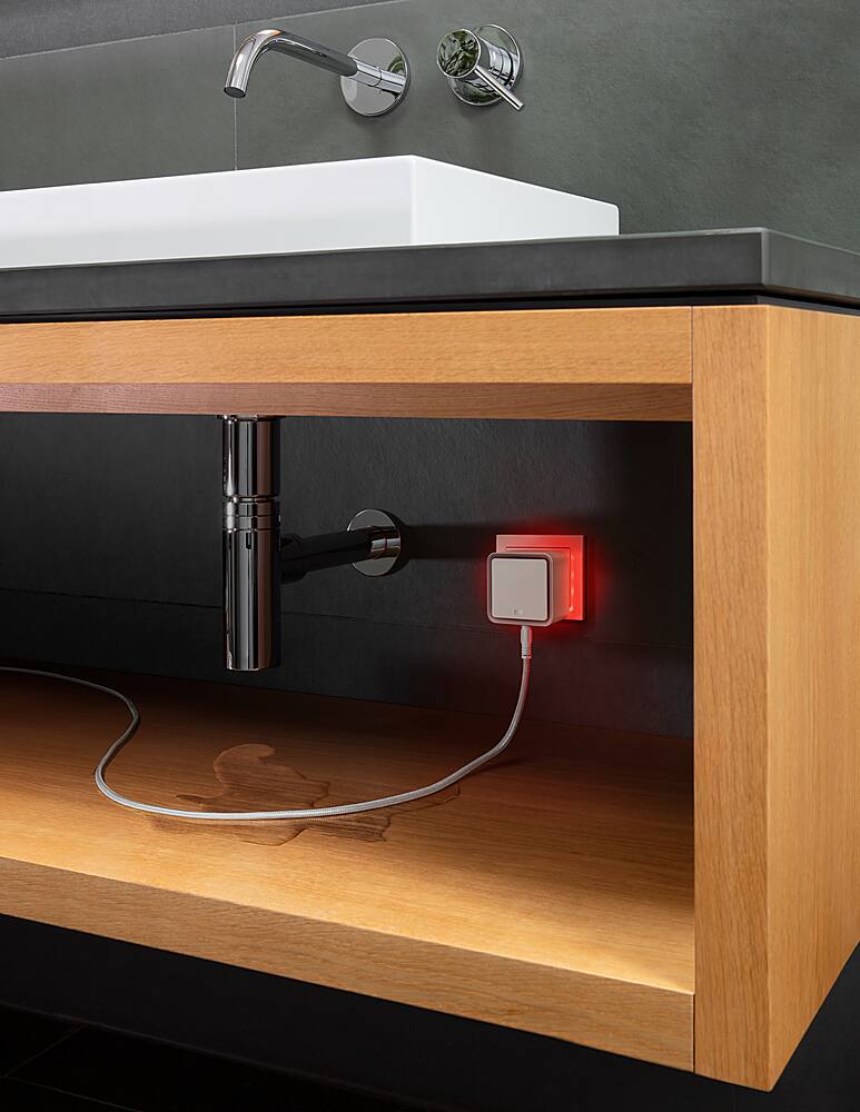 Alt View 11. Eve - Eve Water Guard - Connected Water Leak Detector - White.