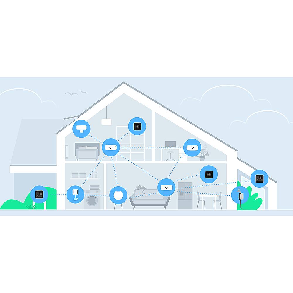 Alt View 19. Eve - Eve Water Guard - Connected Water Leak Detector - White.
