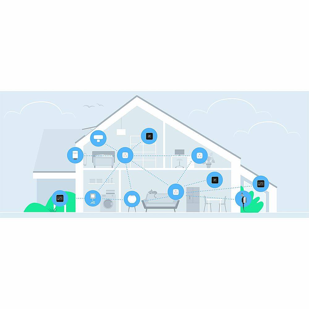 Alt View 29. Eve - Eve Water Guard - Connected Water Leak Detector - White.