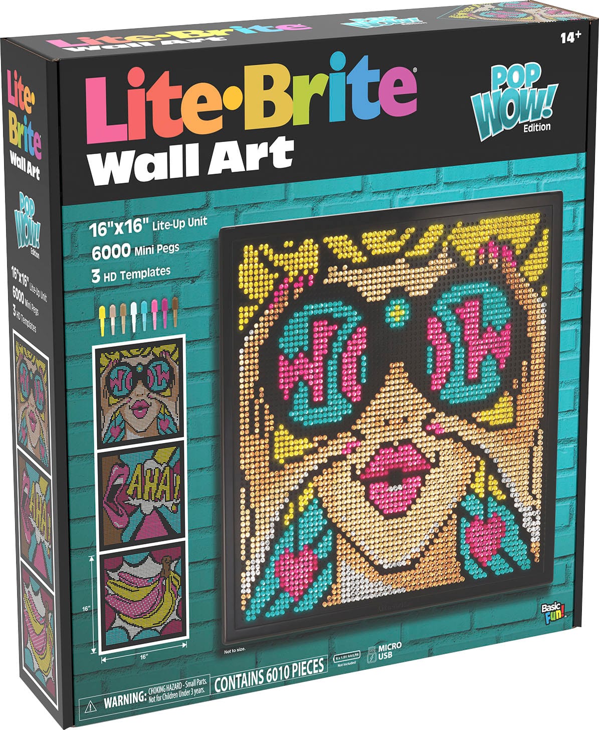 Best Buy Lite Brite Lite Brite Wall Art Pop Wow Edition 2307