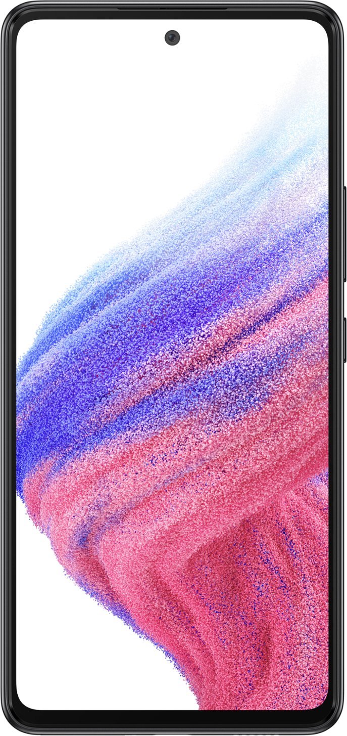 Zoom in on Alt View Zoom 13. Samsung - Galaxy A53 5G 128GB (Unlocked) - Awesome Black.