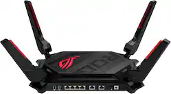 ASUS - ROG Rapture GT-AX6000 Dual-Band Wi-Fi 6 Gaming Router - Black - Front_Zoom
