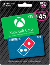 Microsoft - $50 Domino’s & Xbox Value Bundle  – for only $45 - Front_Zoom