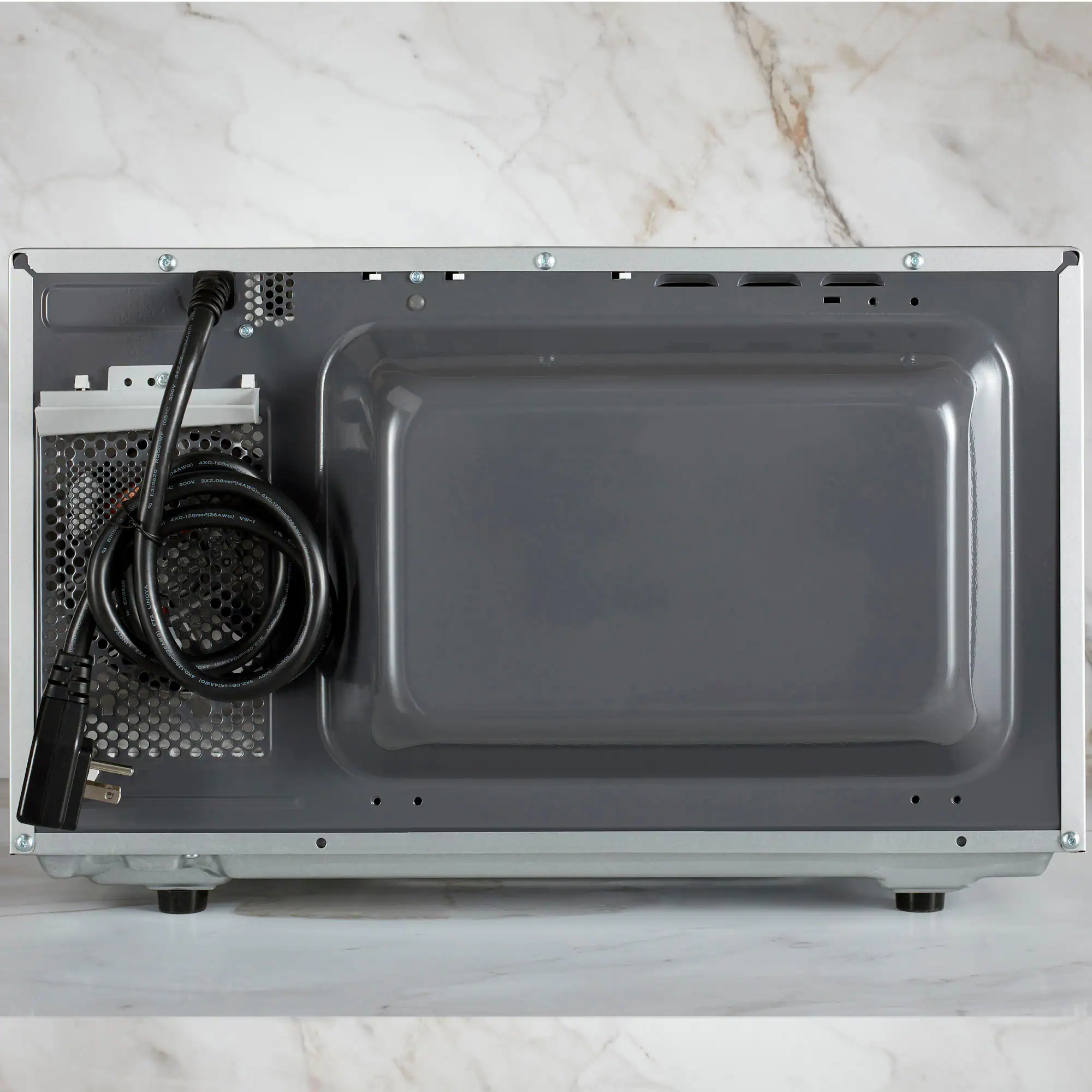 Alt View 12. Panasonic - NN-SV79MS 1.4 Cu. Ft. Countertop Microwave Oven with Inverter Technology and Alexa compatibility - Stainless Steel.