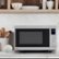 Alt View Zoom 11. Panasonic - NN-SV79MS 1.4 Cu. Ft. Countertop Microwave Oven with Inverter Technology and Alexa compatibility - Stainless Steel.