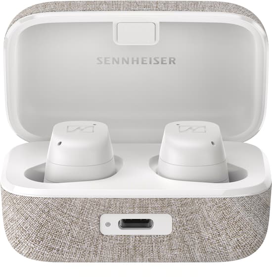 Sennheiser Momentum 3 True Wireless Noise Cancelling In-Ear Headphones White MTW3 White - Best Buy
