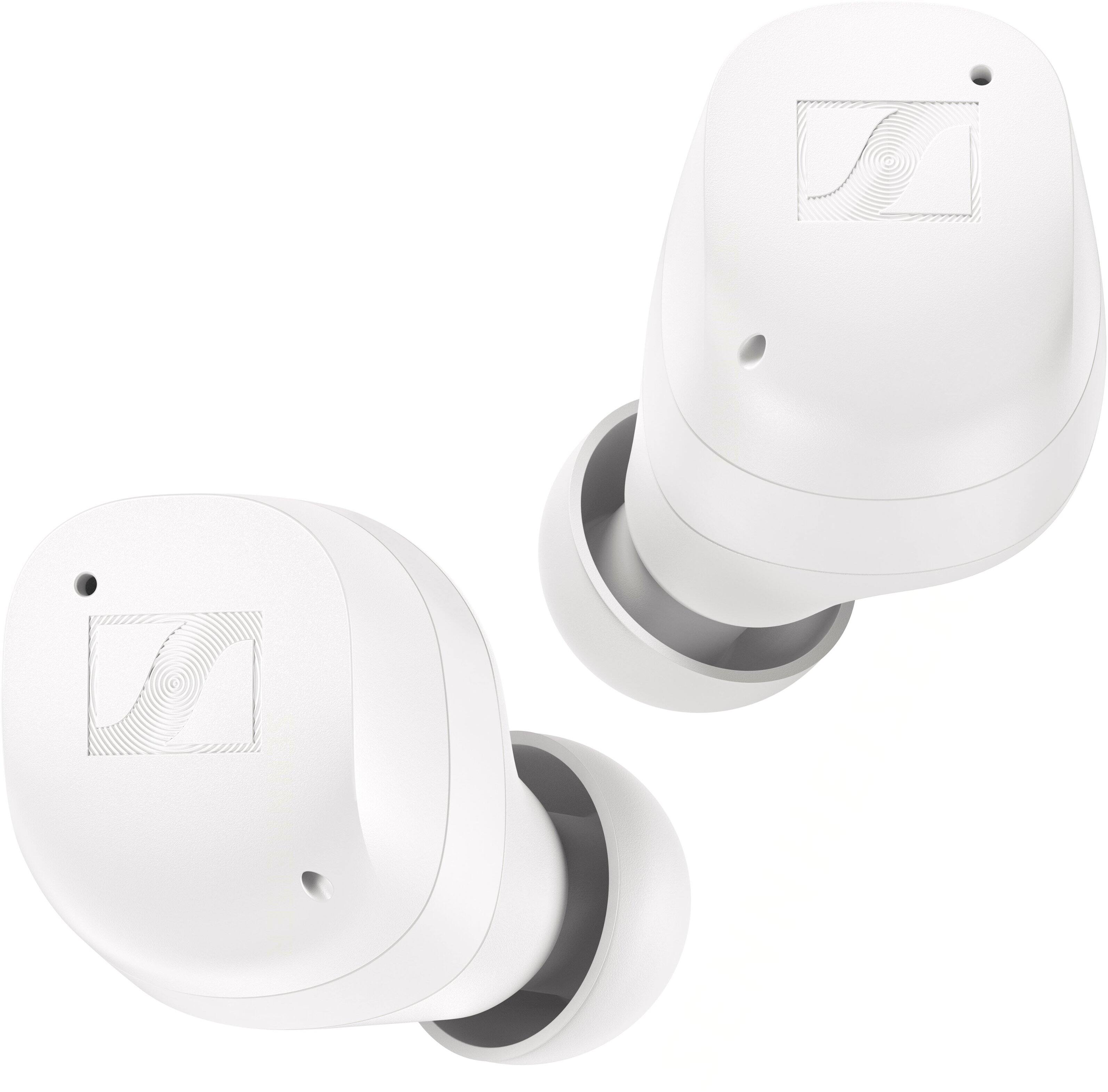 Alt View 18. Sennheiser - Momentum 3 True Wireless Noise Cancelling In-Ear Headphones - White.