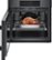 Alt View Zoom 16. Bosch - 800 Series 30" Built-In Single Electric Convection Wall Oven - Black Stainless Steel.