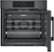 Alt View Zoom 12. Bosch - 800 Series 30" Built-In Single Electric Convection Wall Oven - Black.