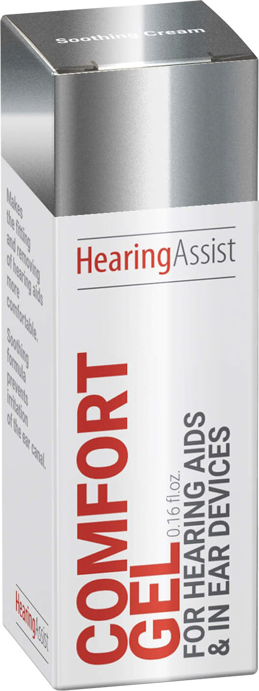 Angle View: Hearing Assist - Hearing Aid Comfort Gel Cream Lotion with Frankincense, 0.16 fl oz - White
