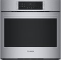 Bosch - 800 Series 30" Built-In Single Electric Convection Wall Oven - Stainless Steel