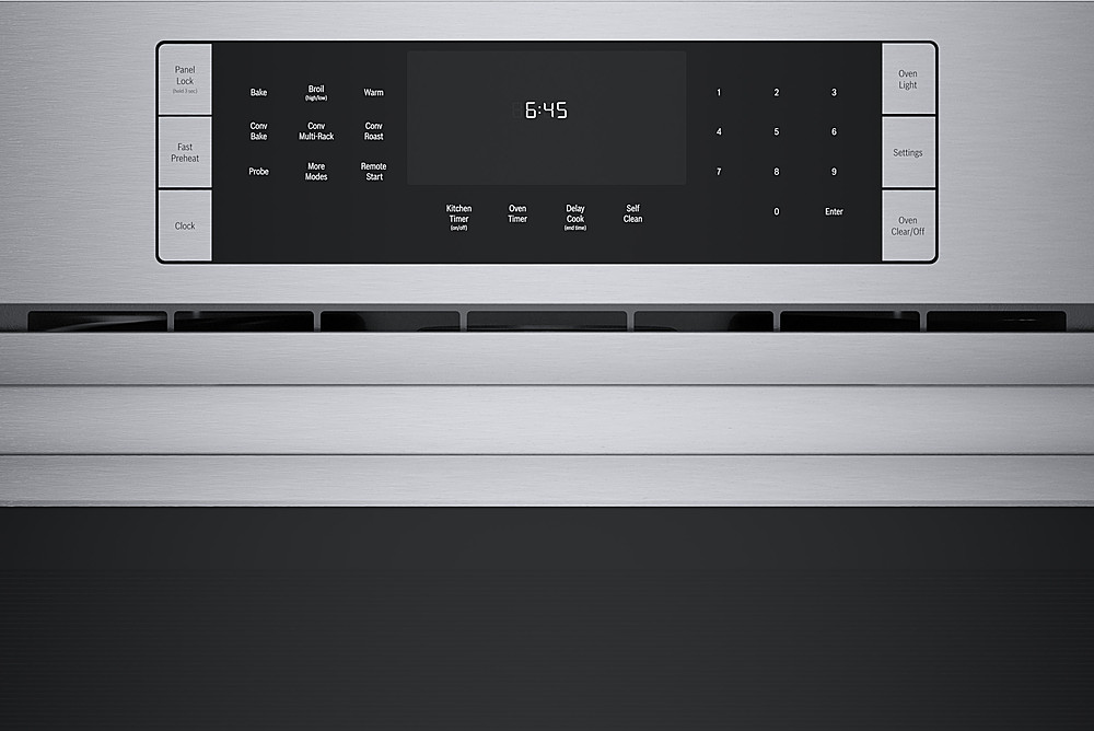 Bosch 800 Series Built-In Electric Convection Wall Oven Stainless steel HBL8454UC - Best