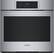 Front. Bosch - Benchmark Series 30" Built-In Single Electric Convection Wall Oven - Stainless Steel.