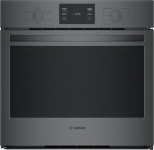 Bosch - 500 Series 30" Built-In Single Electric Convection Wall Oven - Black Stainless Steel