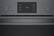 Alt View 12. Bosch - 500 Series 30" Built-In Single Electric Convection Wall Oven - Black stainless steel.