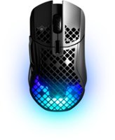 SteelSeries - Aerox 5 Wireless Optical Gaming Mouse with Ultra Lightweight Design - Black - Front_Zoom