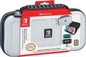 RDS Industries - Game Traveler Deluxe Travel Case for Nintendo Switch, Nintendo Switch Lite or Nintendo Switch OLED Model - White - Alt_View_Zoom_11