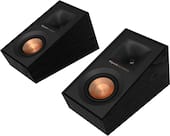 Klipsch - R-40SA Reference Series 4" 100-Watt Passive 2-Way Height Channel Speakers (Pair) - Black